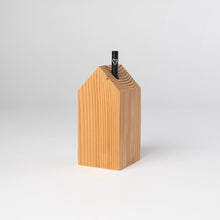 Load image into Gallery viewer, pen-holder-in-wooden-house-shape