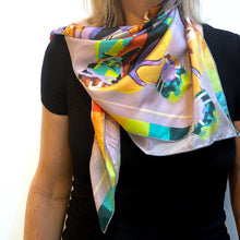 Load image into Gallery viewer, Wrestlers Amethyst – Scarf