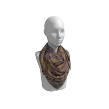 Load image into Gallery viewer, Golden Orb - Silk scarf