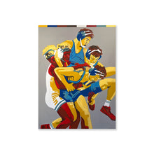 Load image into Gallery viewer, Pair of Wrestlers V (Parisian Grey)