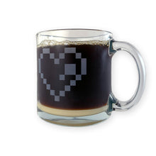 Load image into Gallery viewer, Glass Heart Mug