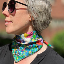 Load image into Gallery viewer, Flowering – Silk scarf