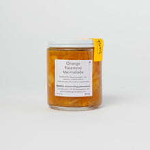Load image into Gallery viewer, 8oz-glass-of-orange-rosemary-marmelade
