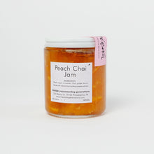 Load image into Gallery viewer, 8oz-glass-of-peach-chai-jam
