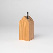Load image into Gallery viewer, pen-holder-in-wooden-house-shape

