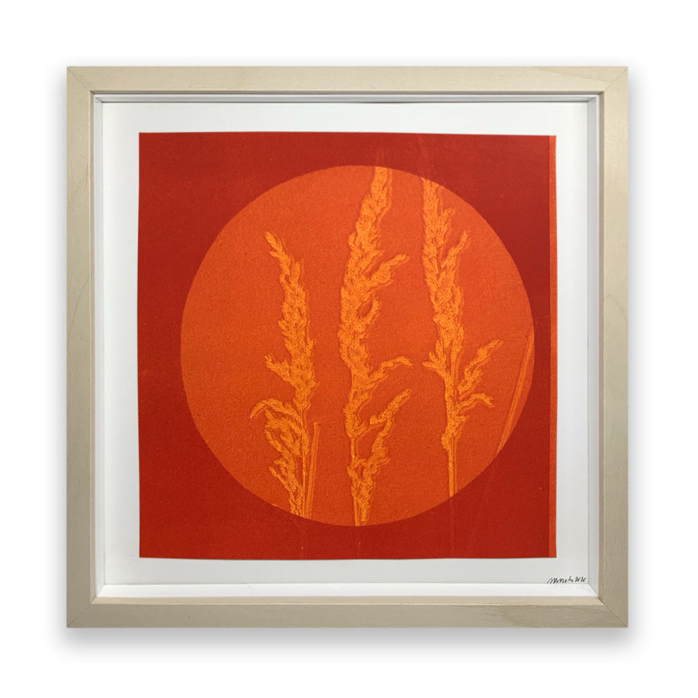 Red Nature Monotype