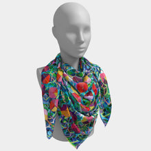 Load image into Gallery viewer, Flowering – Silk scarf
